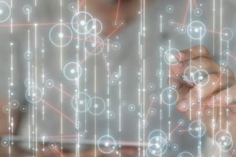 A Touch screen technology. Future modern touch screen technology Photos