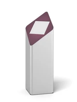 Touch screen terminal Illustrazione stock