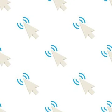 Touching arrow pattern seamless vector 库存插图