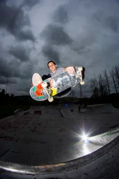 Touching the clouds Stock Photos