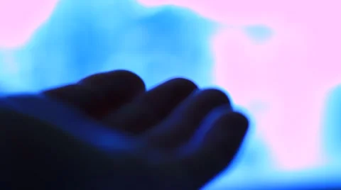 Touching the light, the other side Stock Footage 43742254