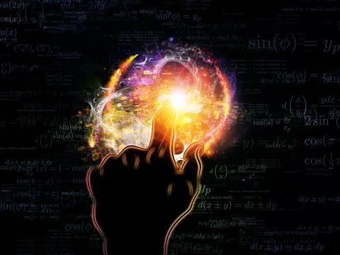 Touching Technology Stock Illustration