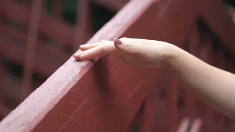 The touching wood Stock-Footage 94008215