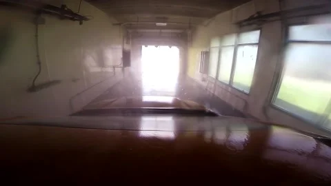 Touchless car wash Video stock 151298212