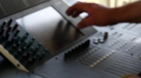 Touchpad Mixer Video stock 46258823