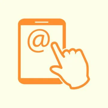 Touchpad sign symbol. Stock Illustration