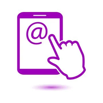 Touchpad sign symbol. Stock Illustration
