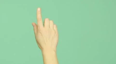 Touchscreen Gestures Stock Footage 10820133