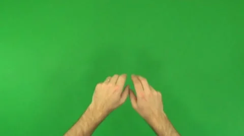 Touchscreen Gestures on Green Screen Vídeos de archivo 22087482