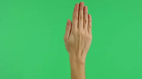 Touchscreen hand press gesture with glow on green screen HD 스톡 동영상 46356795