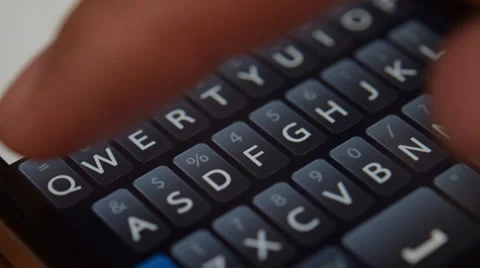 Touchscreen keyboard Stock Footage 39516531