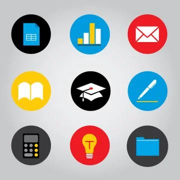 Touchscreen Smart Phone Mobile Application Button Icon Vector. Stock Illustration