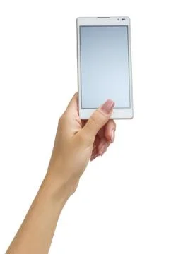 Touchscreen smart phone Stock Photos