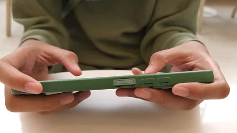 Touchscreen smartphone. Stock Footage 267717460