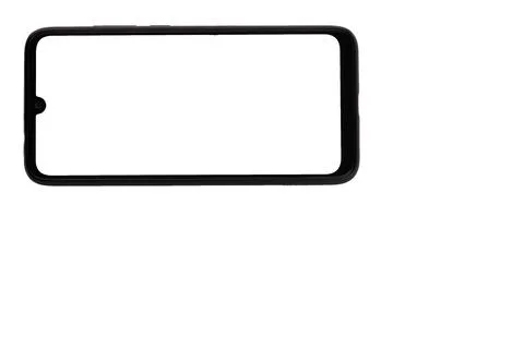 Touchscreen smartphone isolated on white background, with place for text Stock Photos