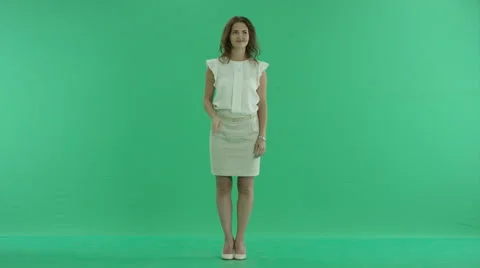 Touchscreen Technology On a Green Screen Stock Footage 67314138