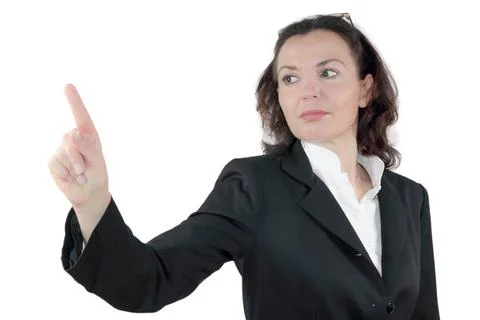 Touchscreen Touchscreen ,model released, Symbolfoto Copyright: xZoonar.com... Foto stock