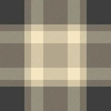 Tough vector tartan texture, mosaic seamless check textile. Shabby plaid fa.. Stock Illustration