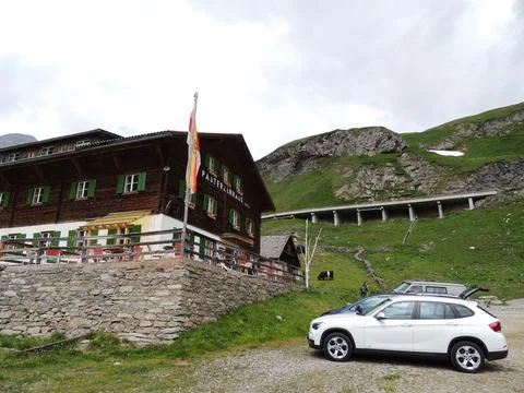 Tour of the Austrian Alps. Stock Photos