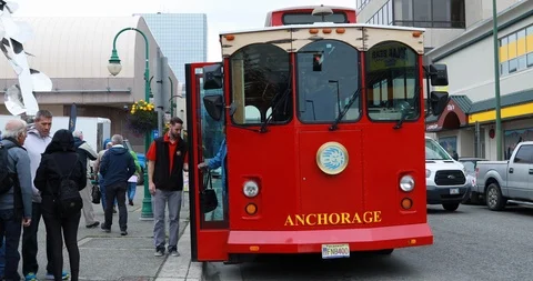 Tour Bus Stock Footage 92840132