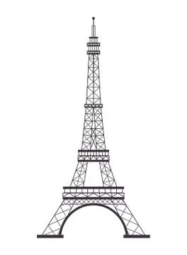 Tour eiffel icon Stock-Illustration