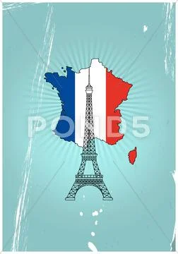 Tour eiffel Stock Illustration