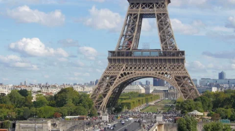 Tour Eiffel pan Stock Footage 58605961