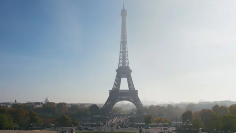 Tour Eiffel Paris, Eiffel Tower Paris Stock Footage