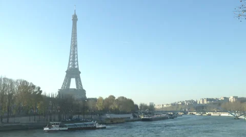 Tour Eiffel in Paris Stock Footage 34301609