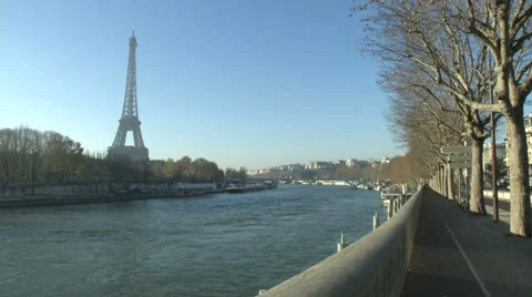 Tour Eiffel in Paris Stock Footage 34301618