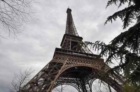 Tour Eiffel in Paris Foto stock