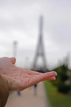 Tour Eiffel Portrait Stock Photos