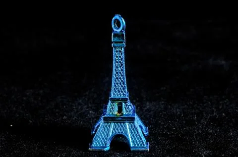 Tour Eiffel Statuette 스톡 사진