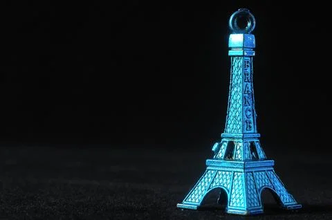 Tour Eiffel Statuette Stock Photos