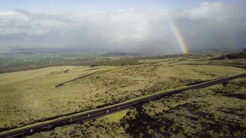 Tour Group Of Cyclists Riding Down A Scenic Country Road With Moody Skies And A  Stock Footage 86606445