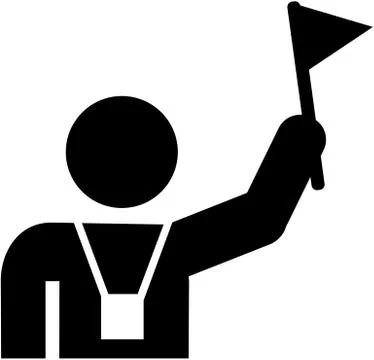 Tour guide icon Stock Illustration