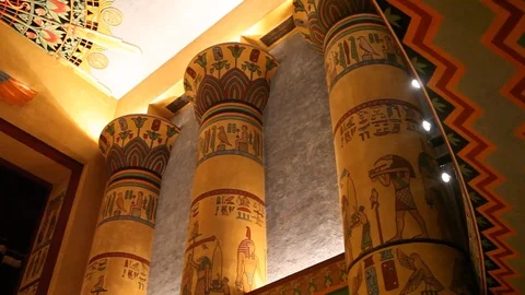 Tour Inside A Beautiful Scottish Rite Masonic Temple Freemasons Theatre Stock Footage 121266406