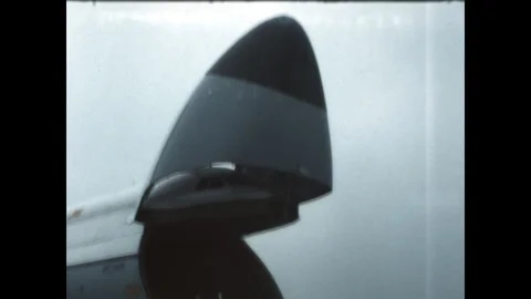 Touring a C-5A 1976 Stock Footage 300516305