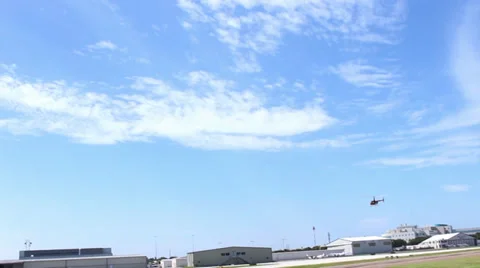 Touring helicopter takeoff Video stock 30677131