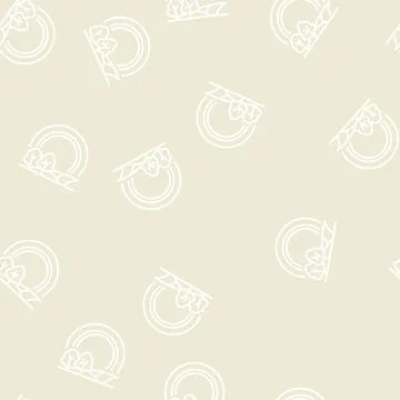Touring tires line seamless pattern Stock Illustration