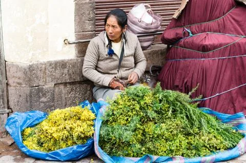 Tourism in Cusco - Peru, 2018 Stock Photos