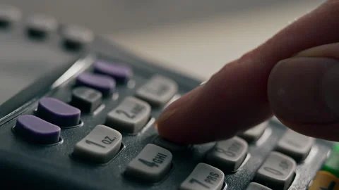 Tourism, Experienced consultant Pays for the trip by bank transfer with an e Stock Footage 242537082