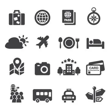 Tourism icon Stock Illustration