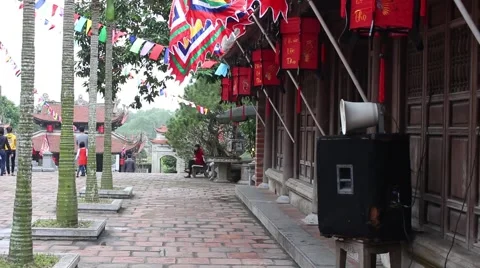 Tourism sector, temples, festivals Stock Footage 47455804