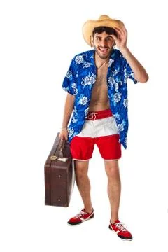 Tourist in action Stock Photos