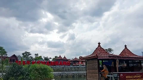 Tourist attractions in the area Stock Footage 282880042