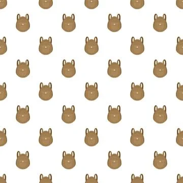 Tourist backpack pattern seamless 库存插图