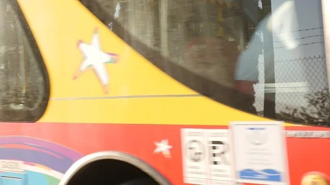 Tourist bus Stock Footage 115033643