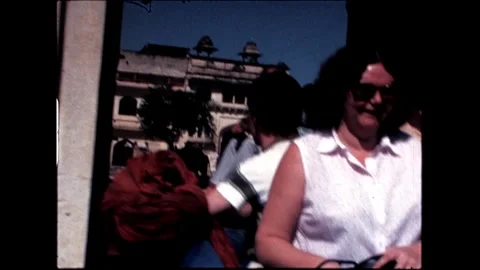 Tourist with Camera Stock Footage 276292924