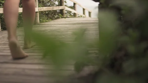 Tourist getting to know Florianópolis Video stock 162511579